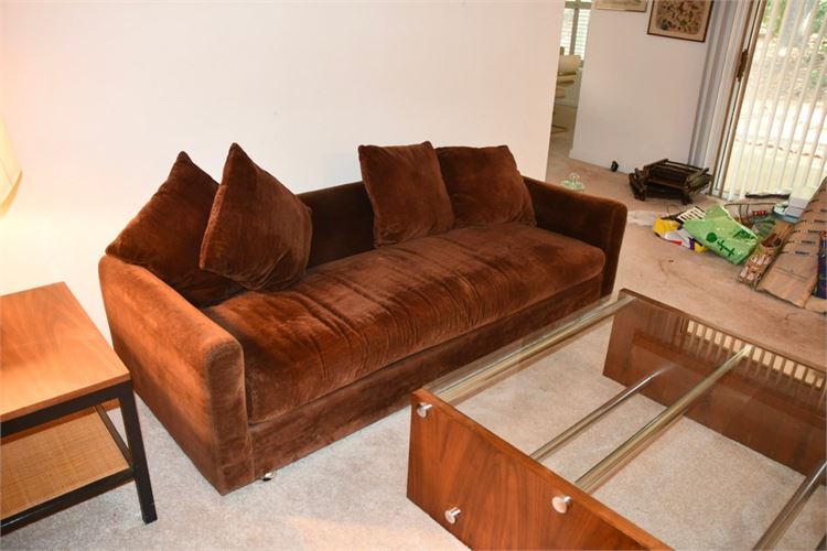 Vintage Brown Sofa