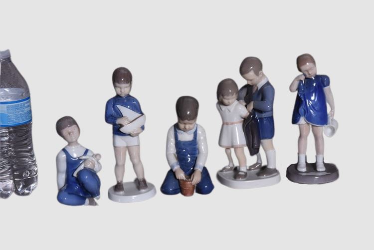 Group Bing and Grondahl (B&G) Porcelain Figurines