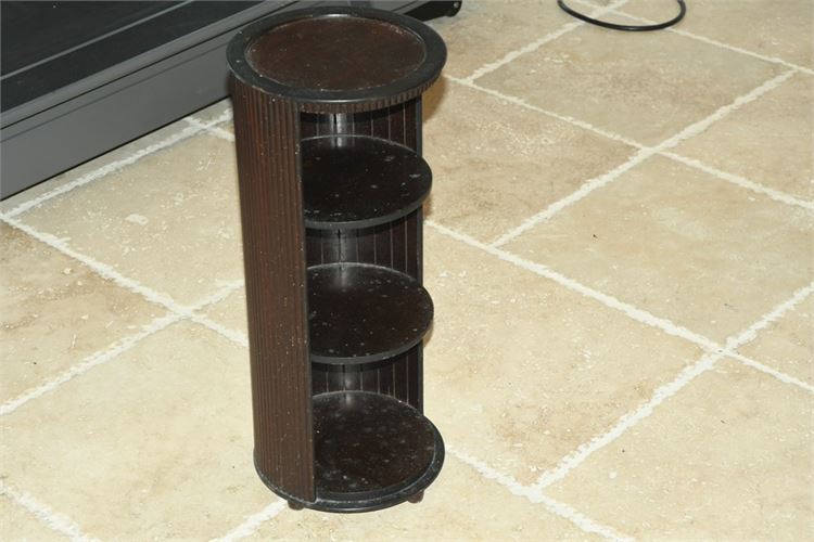 Antique Cylindrical Bookcase / Stand