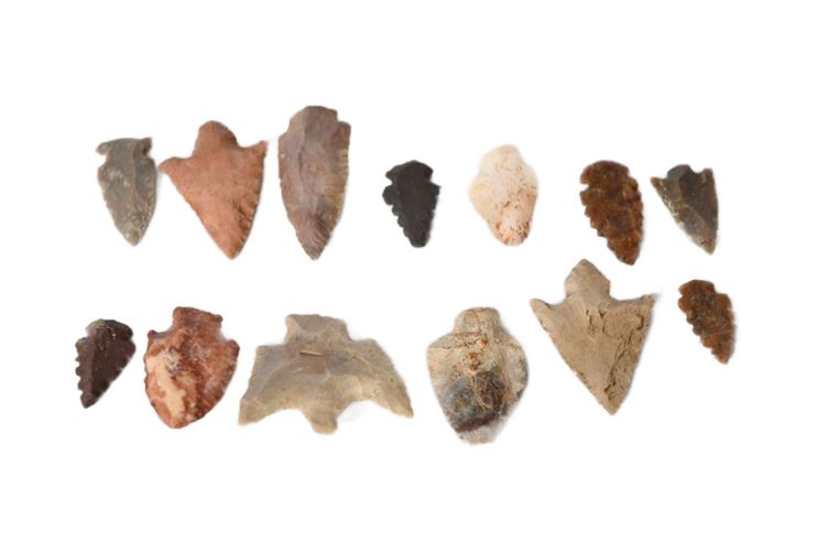 Group Stone Arrowheads