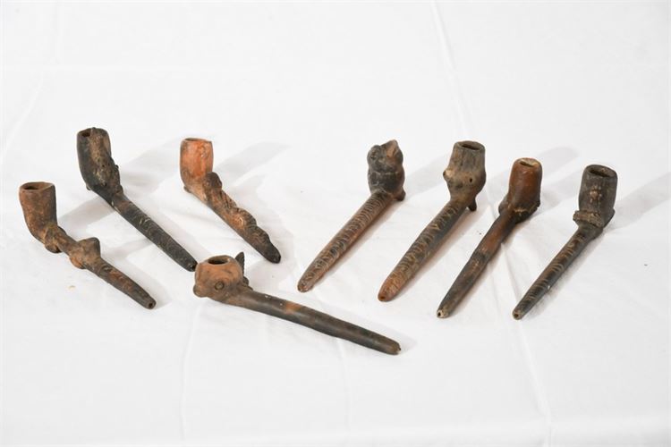 Group Antique Pipes