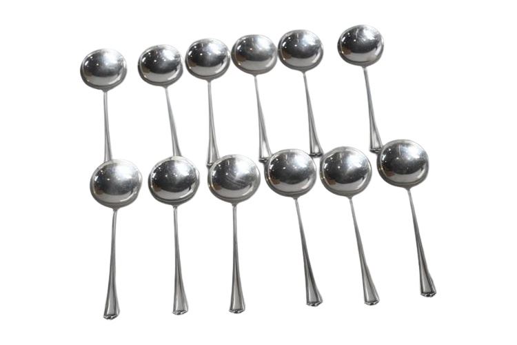 Group Sterling Silver Spoons