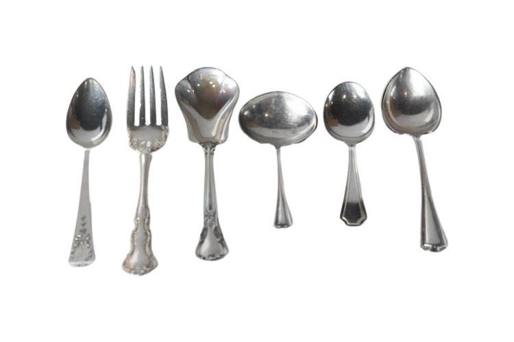 Group Sterling Silver Utensils