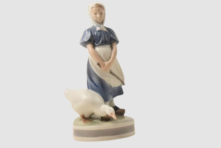 Girl with Geese Royal Copenhagen figurine