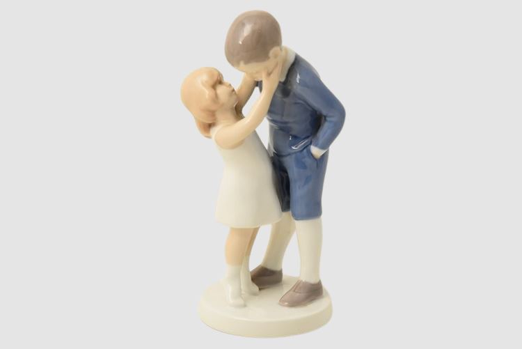 Bing and Grondahl Figurine of Boy and Girl