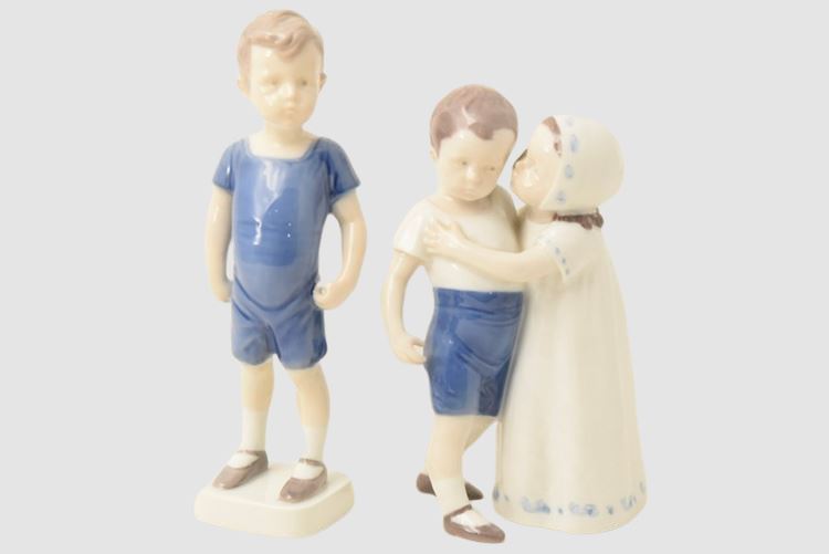Bing & Grondahl "Love Refused" / Standing Boy Figurine