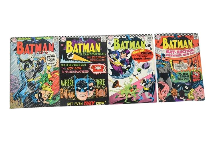 DC Comics Batman #180 #184 #190 #191