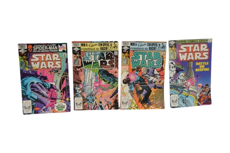 STAR WARS Marvel Comics #55 #57 #56 #54