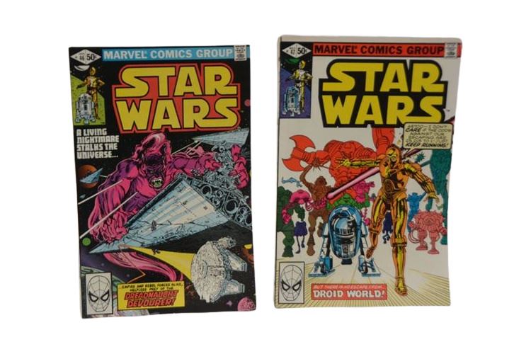 STAR WARS Marvel Comics #46 #47