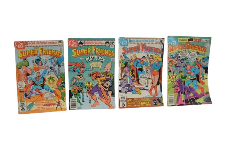 The Super Friends Comic Book, DC Comics #36 #31 #37 #38