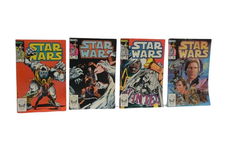 STAR WARS Marvel Comics #78 #81 #79 #77