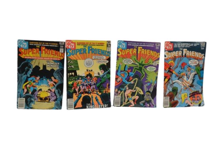 The Super Friends Comic Book, DC Comics #11 #14 #12 #10