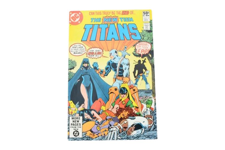 1980 TEEN TITANS #2 DC COMICS