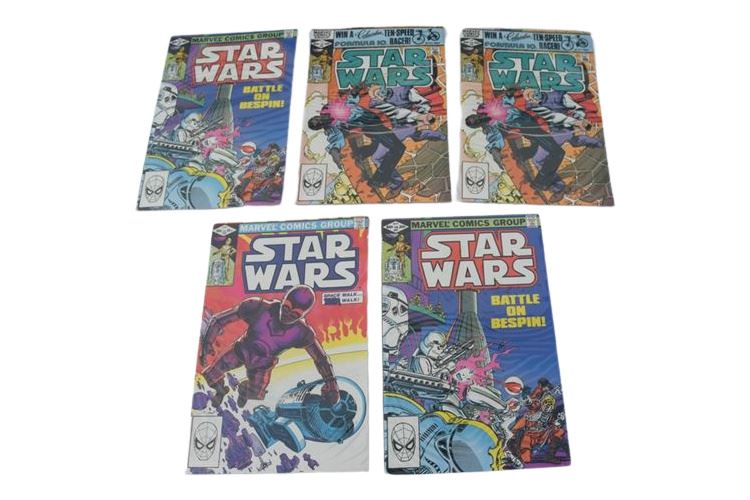 1982 STAR WARS TWO #56 TWO #57, 58 COMICS MARVEL COMICS