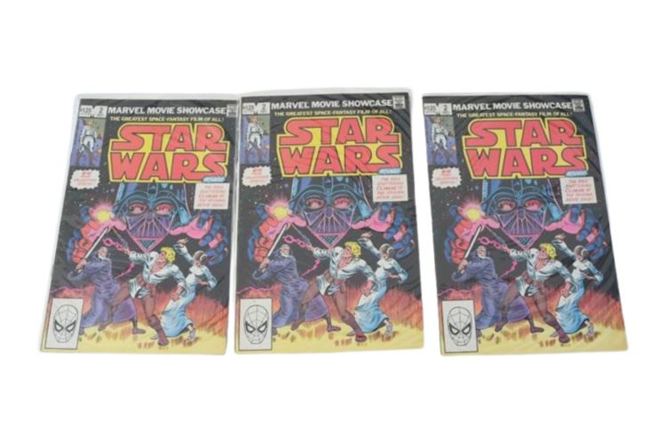 1982 RARE STAR WARS LOTS OF THREE #2, 64 PAGE ISSUE MARVEL COMICS