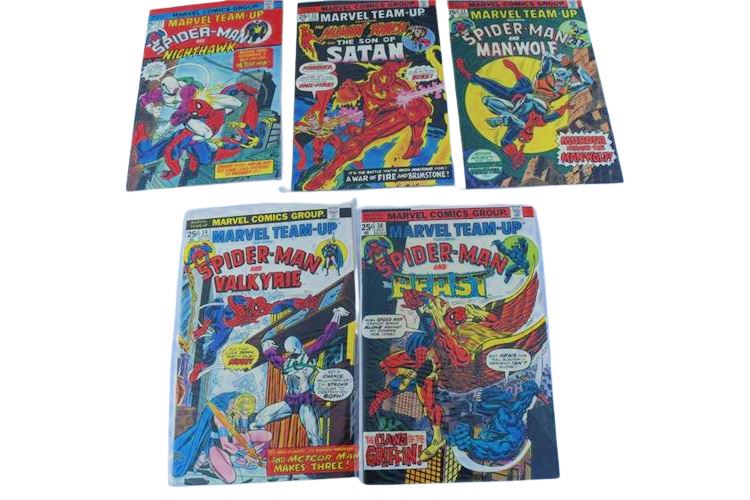 Five Marvel Comics Group Comics 32' 33 34 37 38