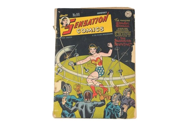 1948 SENSATION COMICS #80 DC COMICS