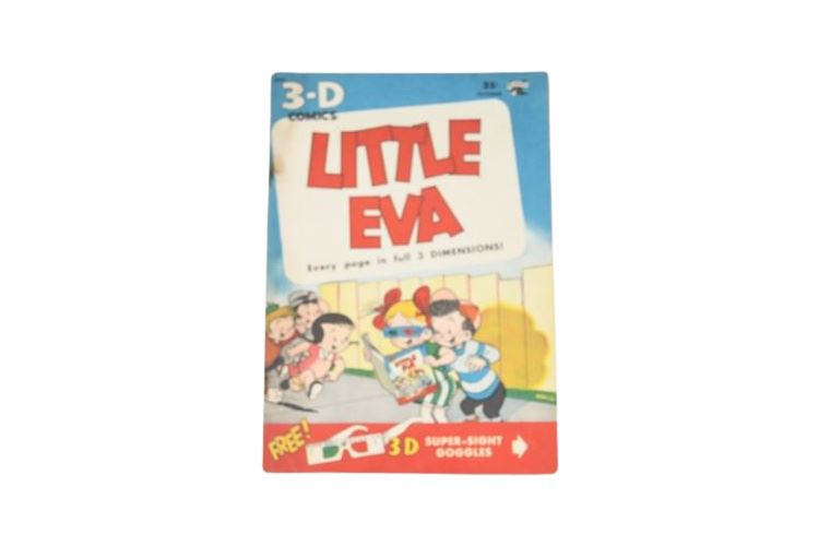 LITTLE EVA 3-D ST JOHN COMICS