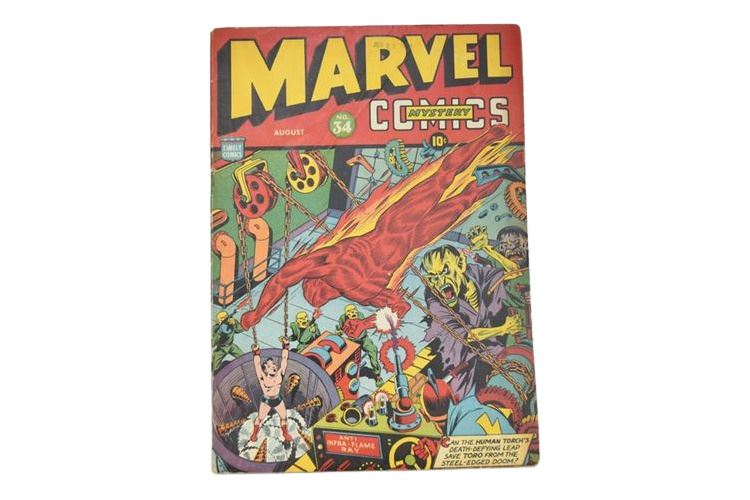 1942 MARVEL MYSTERY COMICS # 34 MARVEL TIMELY COMICS