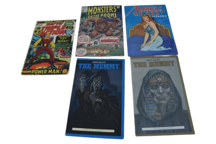 MARVEL TRIPLE ACTION AND THE MONSTER MUMMY SERIES