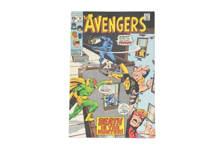 1970 AVENGERS #74 MARVEL COMICS