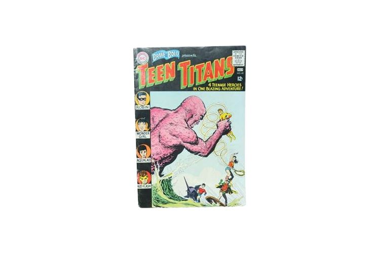 1965 BRAVE AND THE BOLD PRESENTS TEEN TITANS #60 DC COMICS