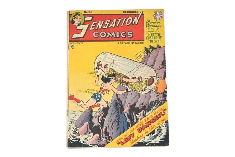 1948 SENSATION COMICS #84 DC COMICS