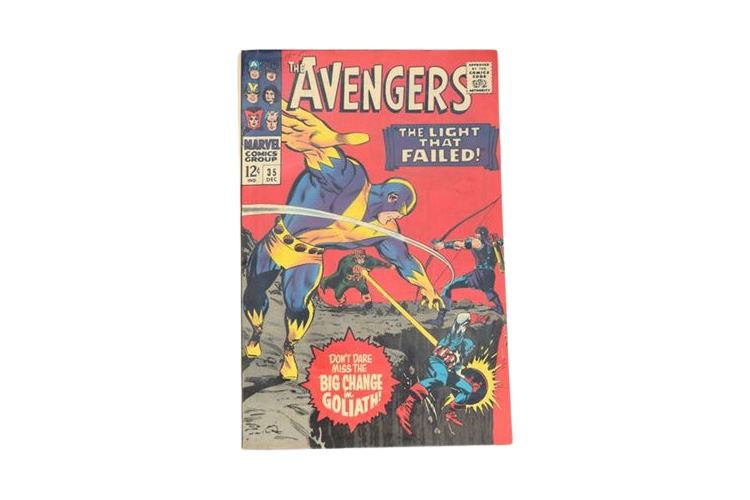 Avengers #35 - 2nd Appearance of The Living Laser (Marvel, 1966)