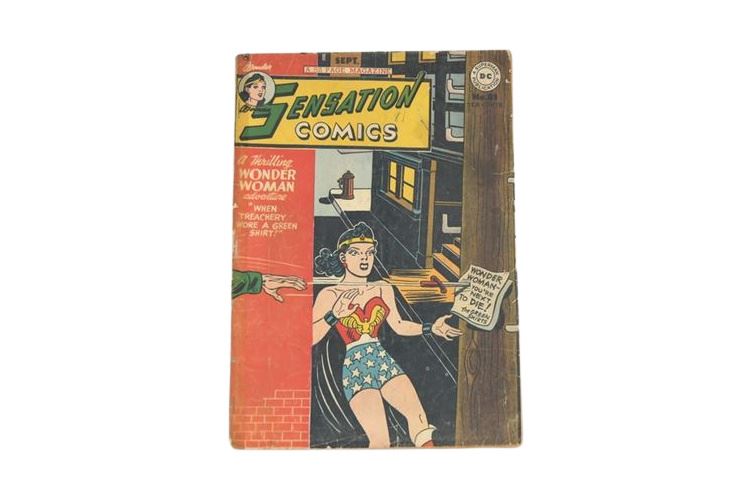 1981 SENSATION COMICS #81 DC COMICS