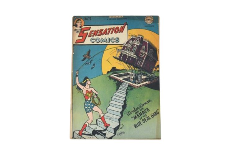1947 SENSATION COMICS #72 DC COMICS
