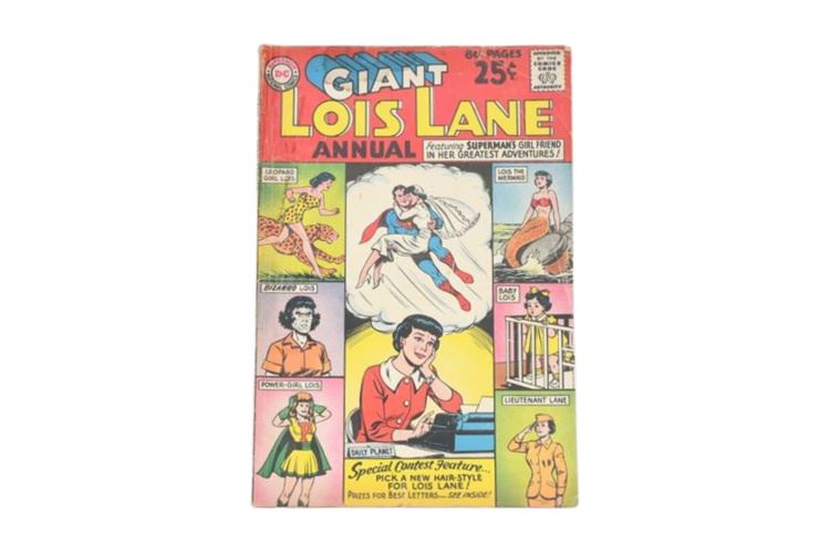 1962 SUPERMAN'S GIRLFRIEND LOIS LANE ANNUAL #1 DC COMICS