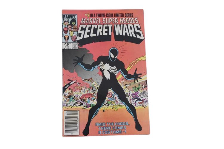 Secret Wars #8 1st Black Suit Origin of Venom Marvel Comics 1984