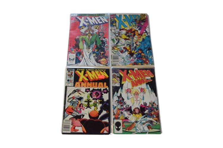 Four X-Men Comics    3 6 7 8