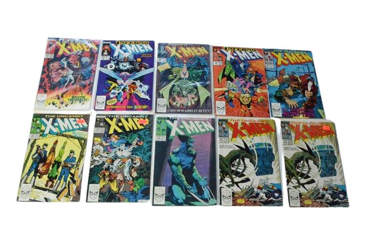 1988 1989 X-MEN # 233, 234, 235, 236, 237, 240, 241, 242, 243, MARVEL COMICS