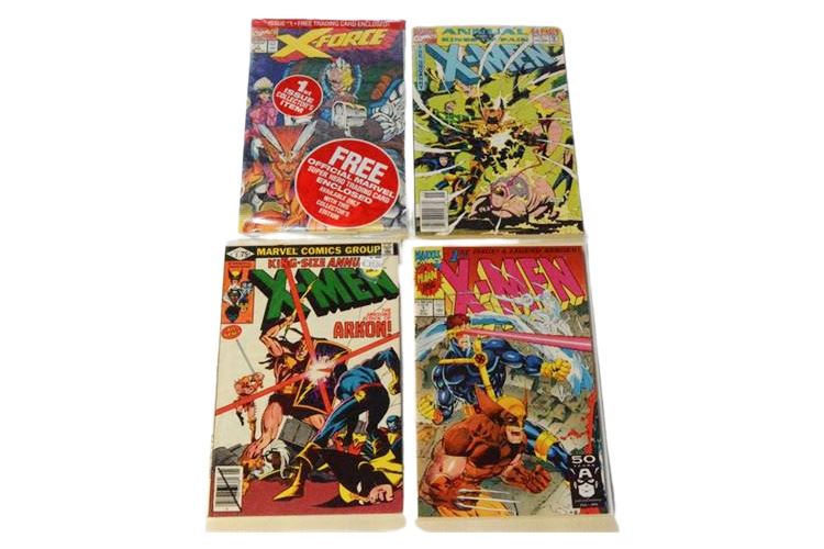 Four X-Men Comics  1 1 3 15