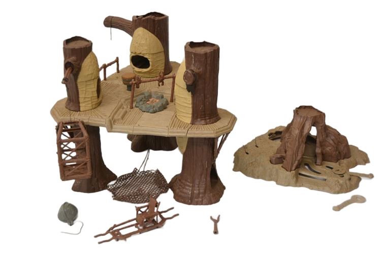 Ewok Village Playset 1983 & 1981 DAGOBAH