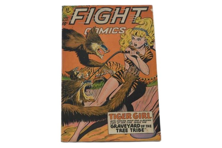 Fight Comics #62 (1949) Matt Baker Tiger Girl