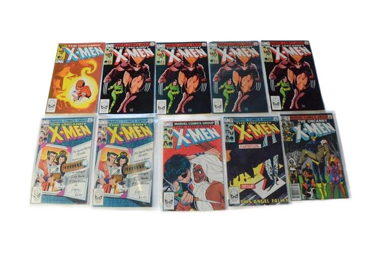 X-MEN #167 #169 #170 #172 #172 #173 #173 #173 #174