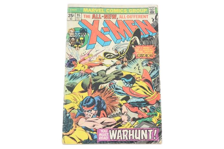 X-Men #95 3rd Appearance of New Xmen
