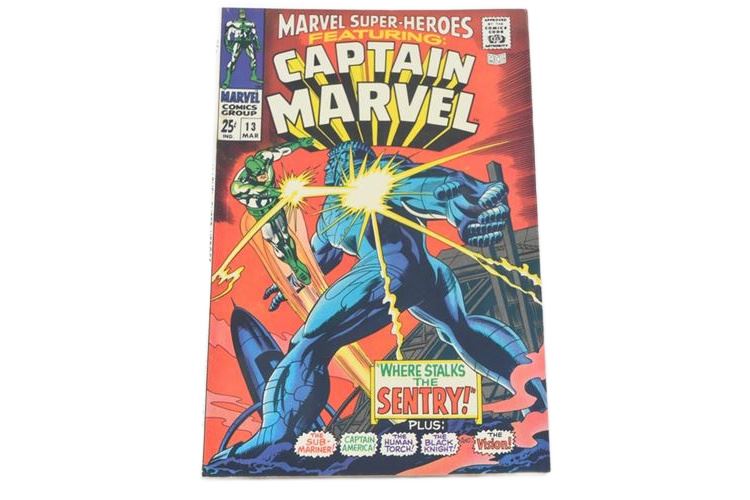 Marvel Super Heroes #13 (1968) 1st Carol Danvers 2nd Captain Marvel
