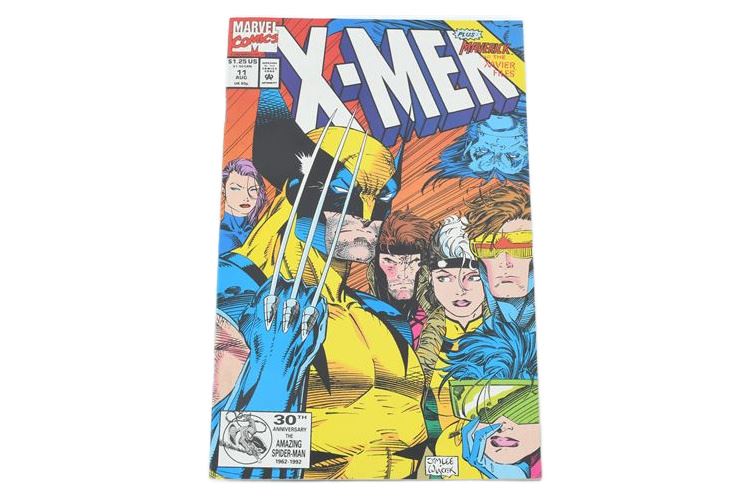 X-Men #11 (Aug 1992, Marvel) Iconic Cover Art by Jim Lee