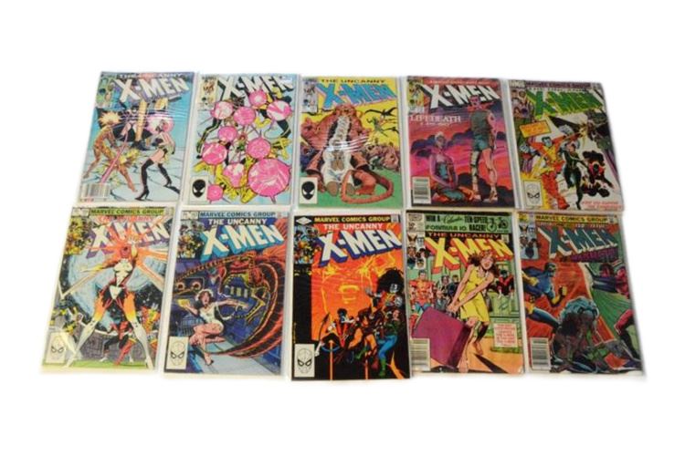 X-Men #150 #151 #159 #163 #164  #171 #186 #187 #188 #189