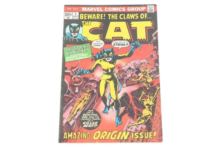 Beware! The Claws of ...The Cat #1 - "Stampede!" (Marvel, 1972)