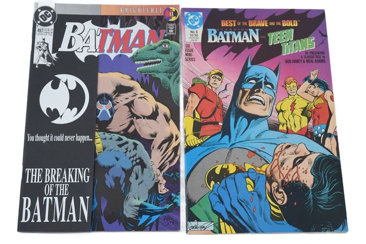 Best Of The Brave And The Bold #6 1988, Batman #497 (Batman’s back broken)