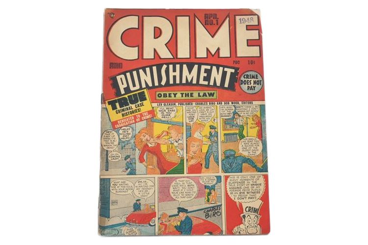 Crime and Punishment (1948 Lev Gleason) #1