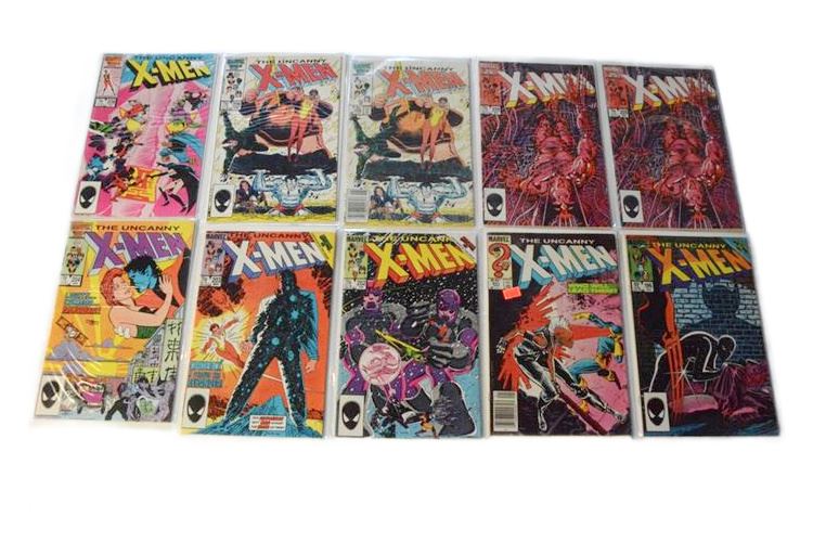 X-Men #196 #201 #202 #203 #204 #205 #205 #206 #206 #208