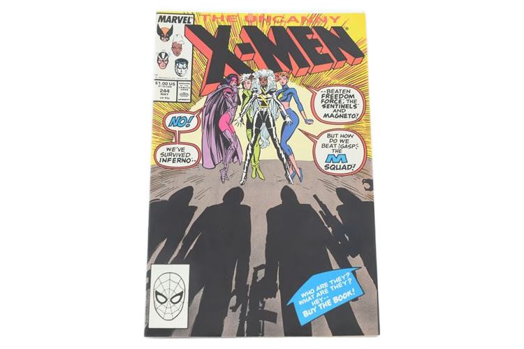 Uncanny X-Men #244 (Marvel 1989) Claremont 1st App of Jubilee