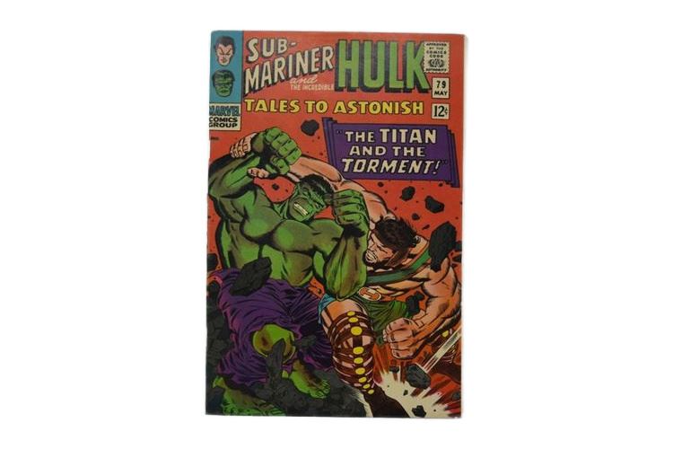 Tales to Astonish #79 - Hulk verse Hercules (Marvel, 1966)