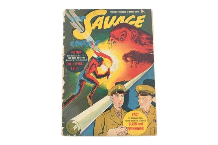 Doc Savage Comics Vol 2 #1  (Street & Smith, 1943)