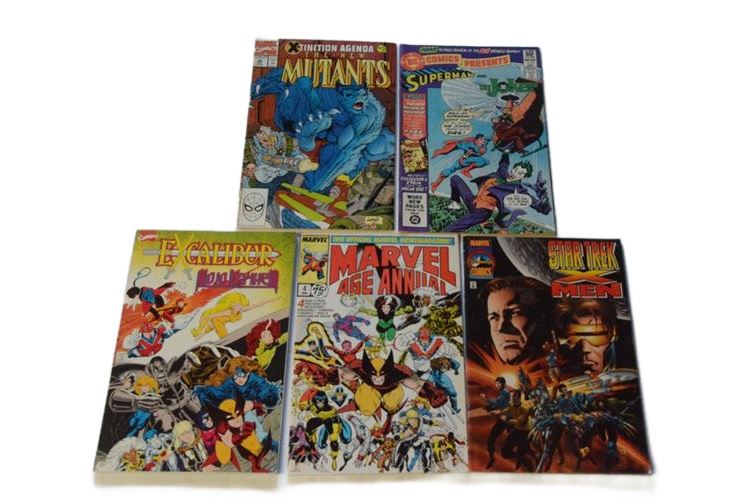 Group Vintage Comic Books (Various Characters)